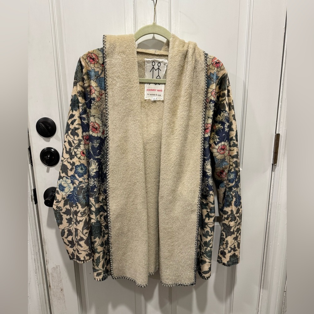 Johnny Was Itabora Sherpa Jacket